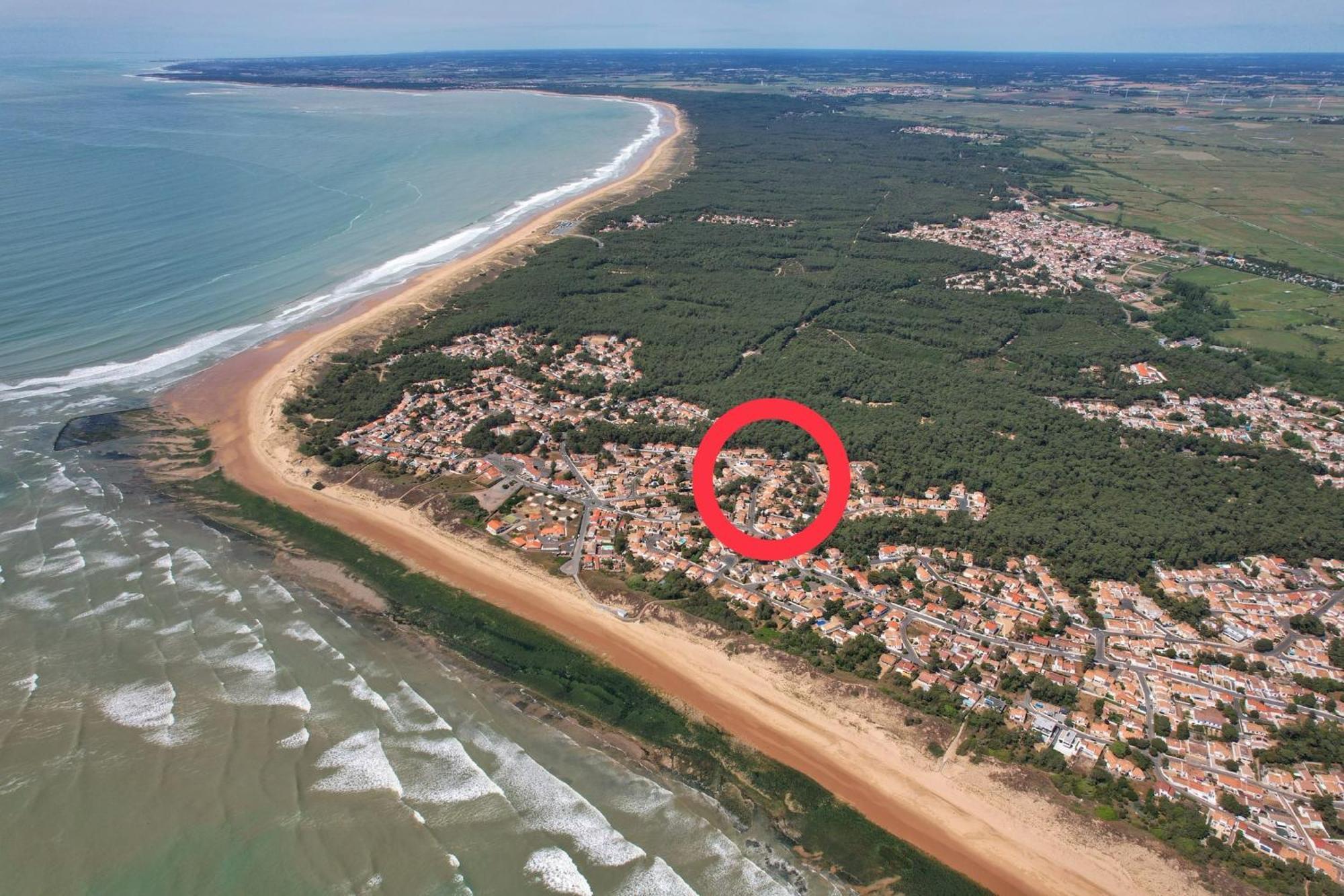 La White House, 8 Personnes/8 Velos + Free Parking La Tranche-sur-Mer Luaran gambar